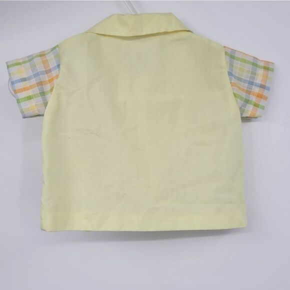 VINTAGE 1950s or 60s Newborn Button Down - Picture 3 of 7